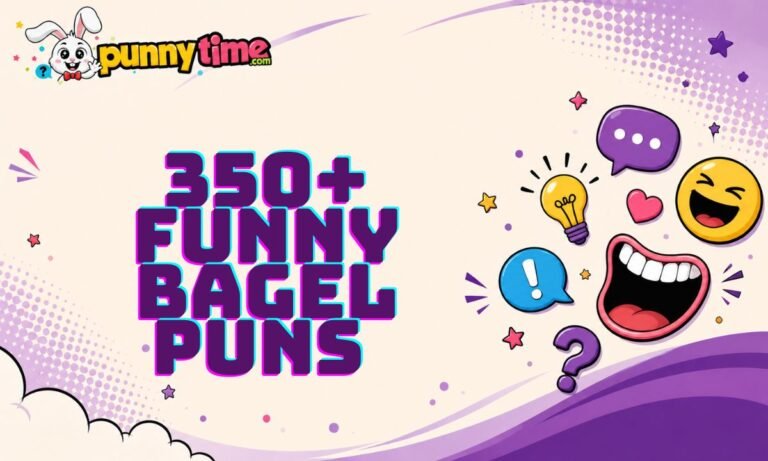 350+ Funny Bagel Puns