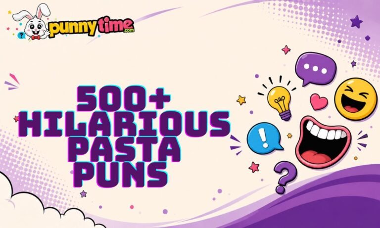 500+ Hilarious Pasta Puns