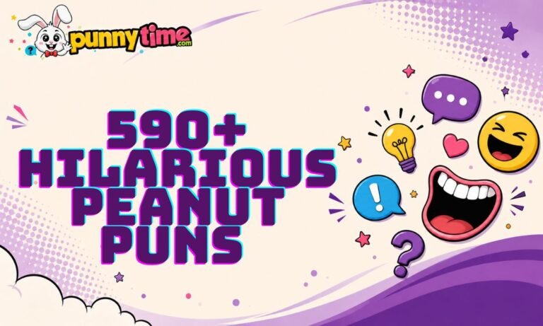 590+ hilarious Peanut Puns