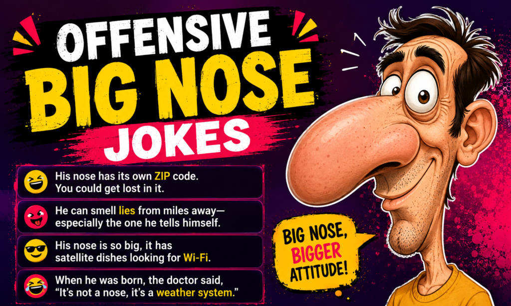 Offensive Big Nose Jokes
