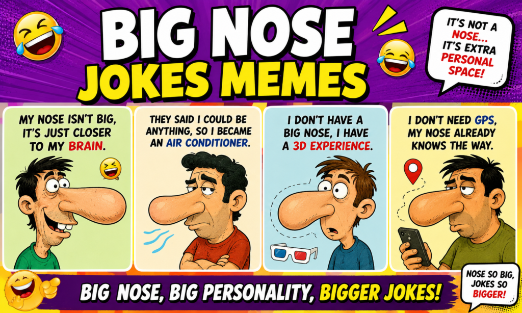 Big Nose Jokes Memes