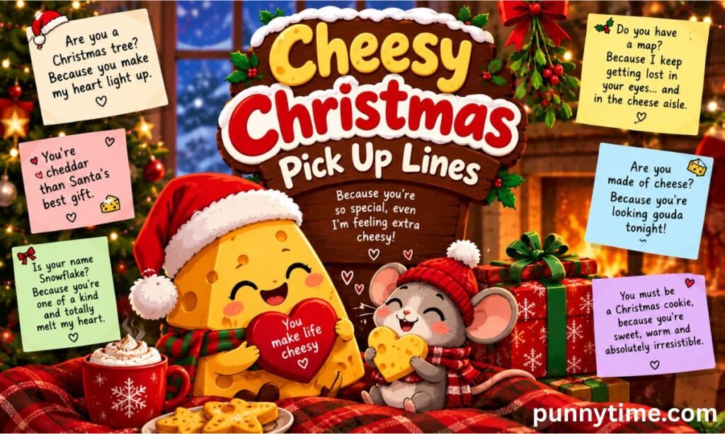 Cheesy Christmas Pick Up Lines
