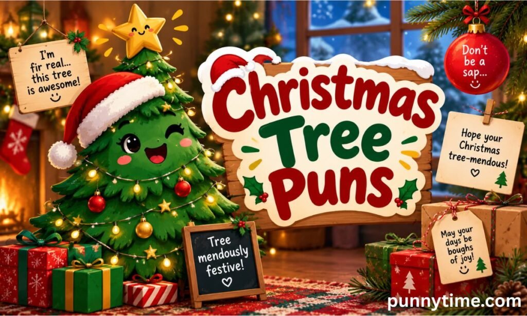 Christmas Tree Puns