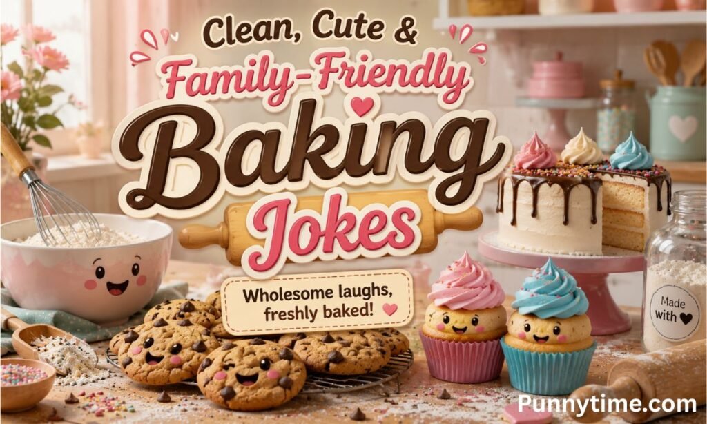 Clean, Cute & Family-Friendly Baking Jokes