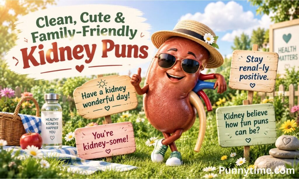 Clean, Cute & Family-Friendly Kidney Puns