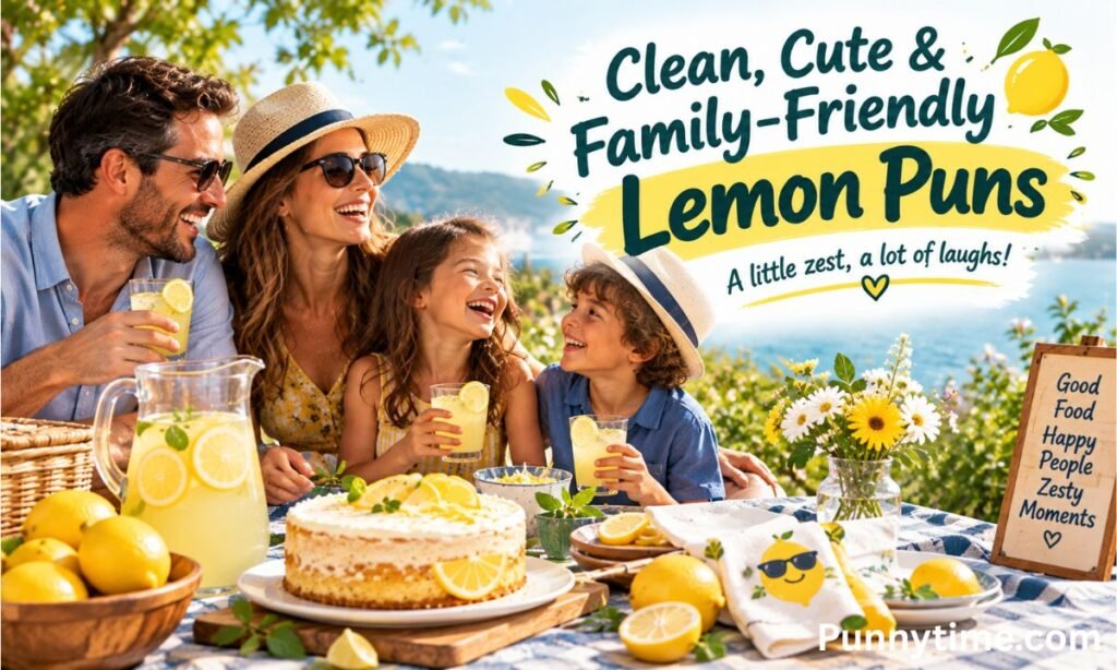 Clean, Cute & Family-Friendly Lemon Puns