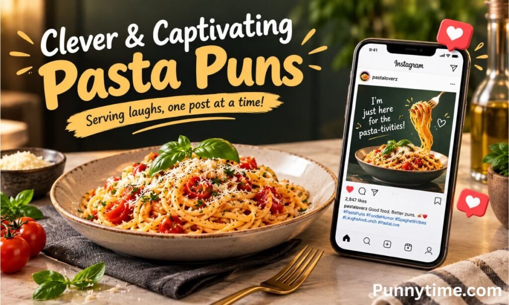 Clever & Captivating Pasta Puns for Instagram