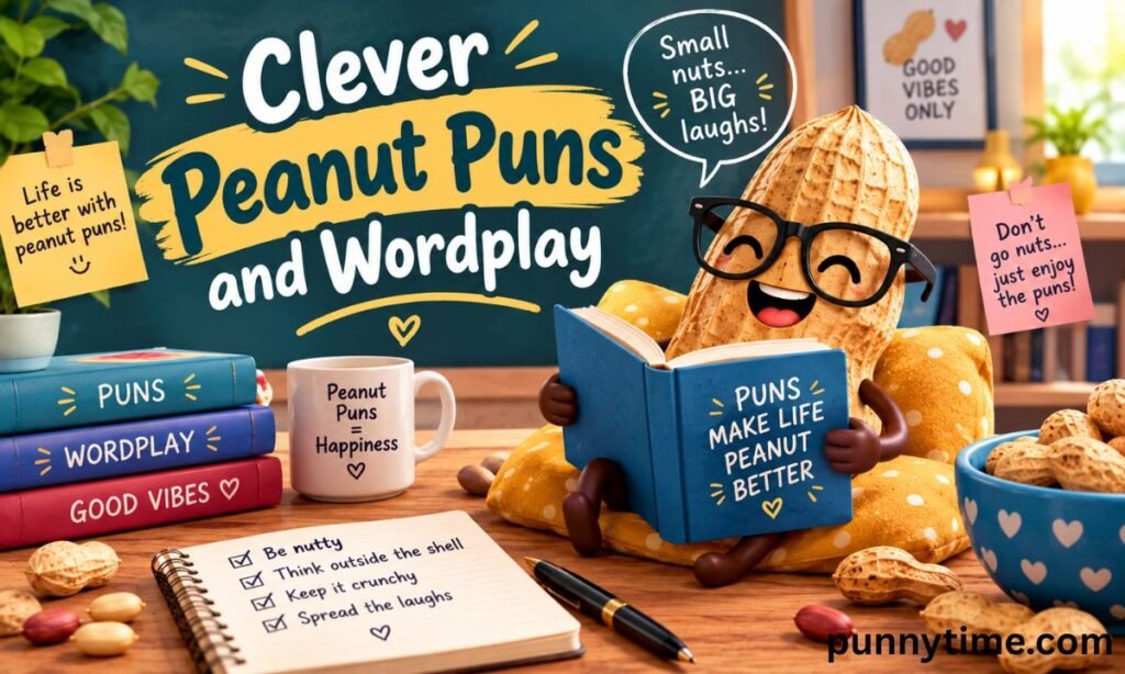 Clever Peanut Puns and Wordplay