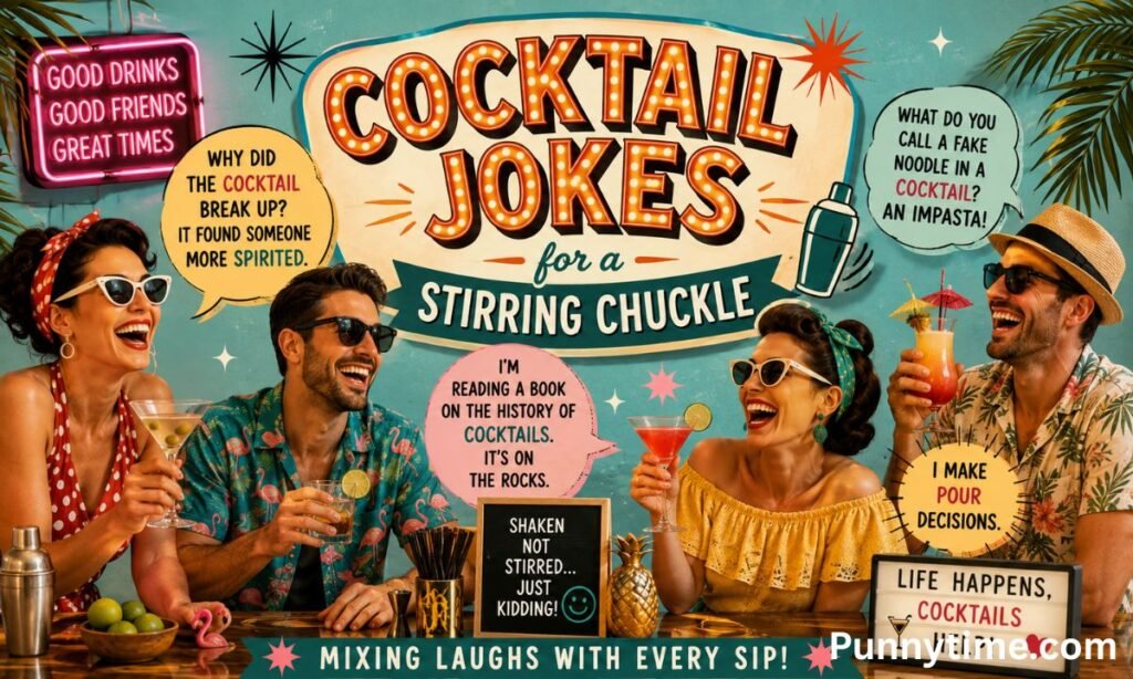 Cocktail Jokes for a Stirring Chuckle
