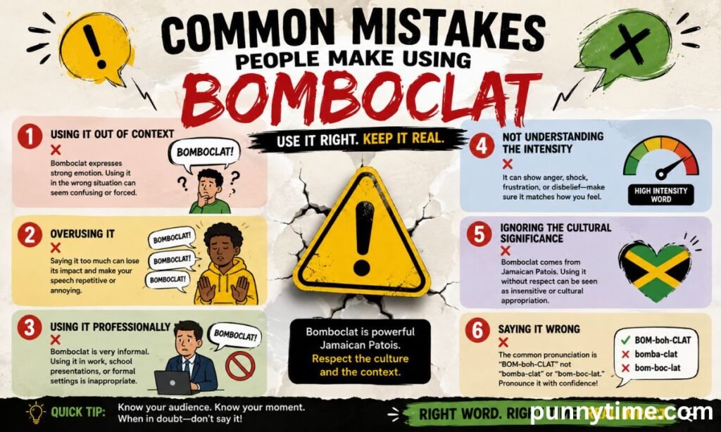 Common Mistakes People Make Using Bomboclat