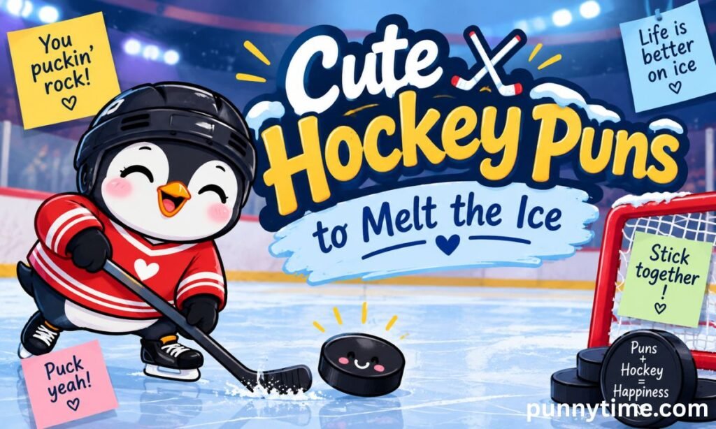 Cute Hockey Puns to Melt the Ice