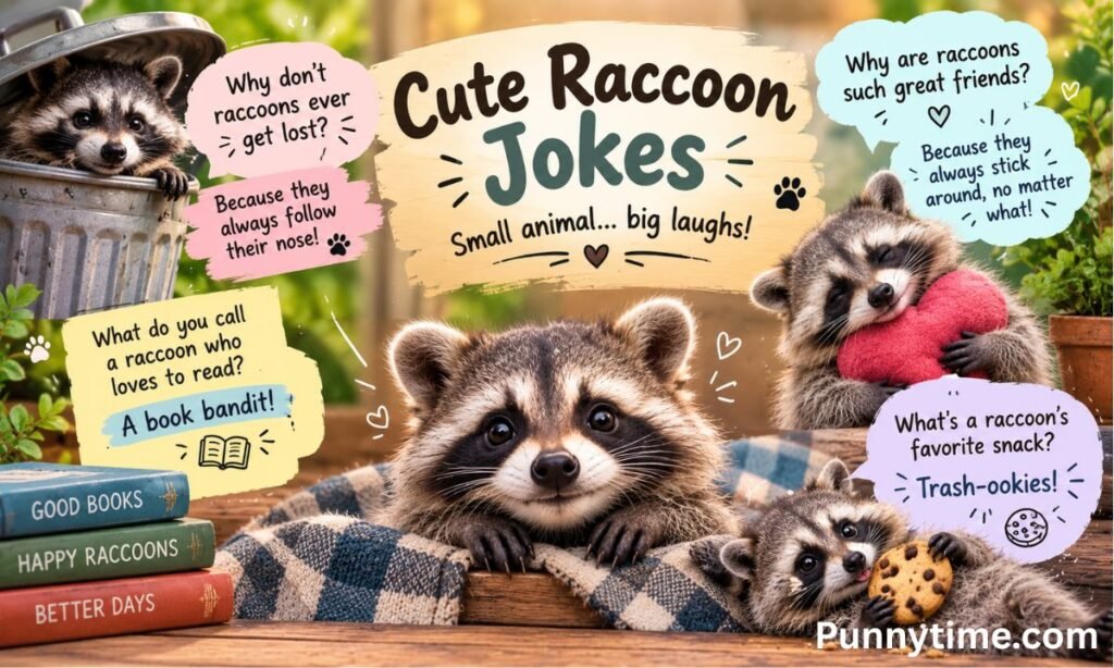 Cute Raccoon Jokes
