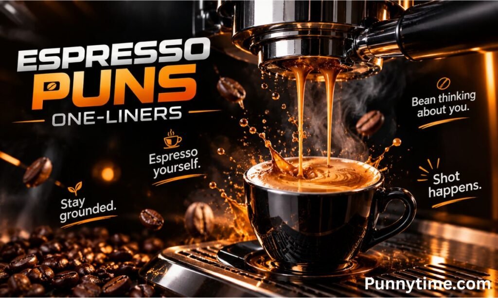 Espresso Puns One-Liners