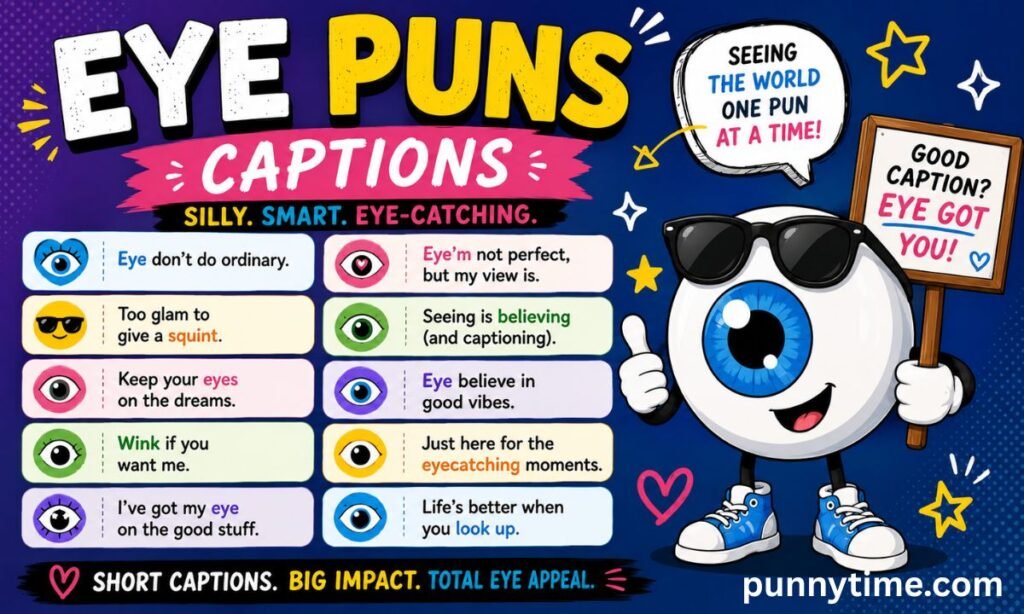Eye Puns Captions
