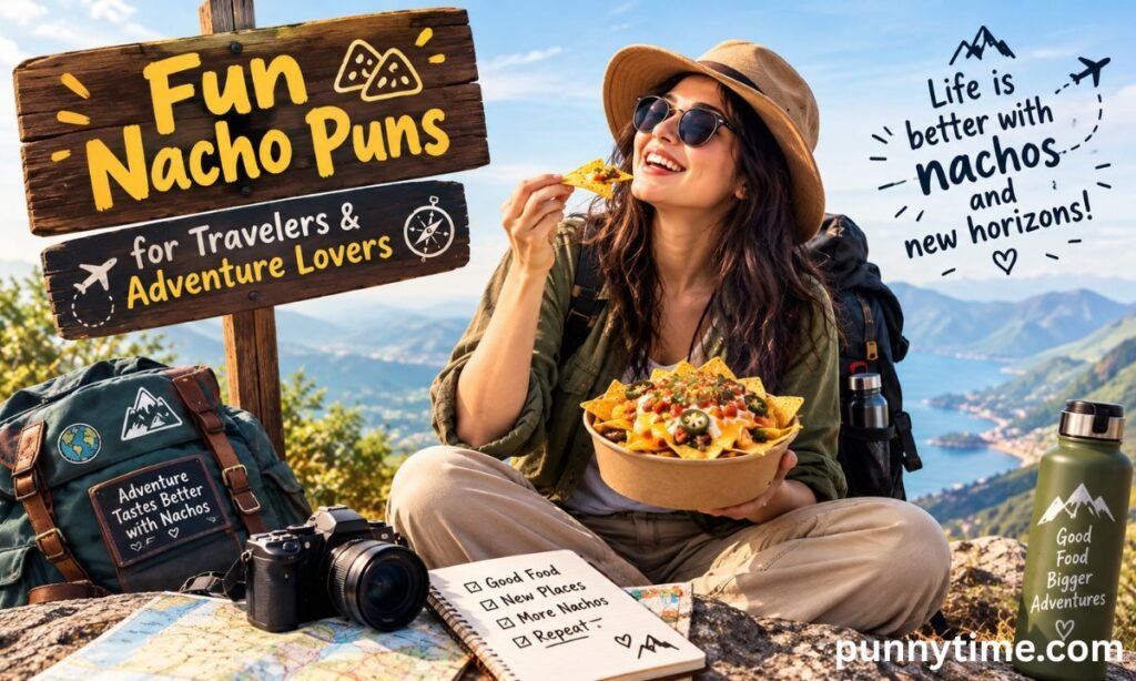 Fun Nacho Puns for Travelers & Adventure Lovers