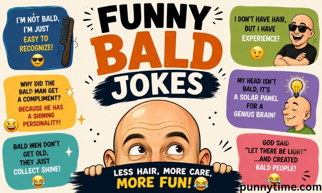 Funny Bald Jokes