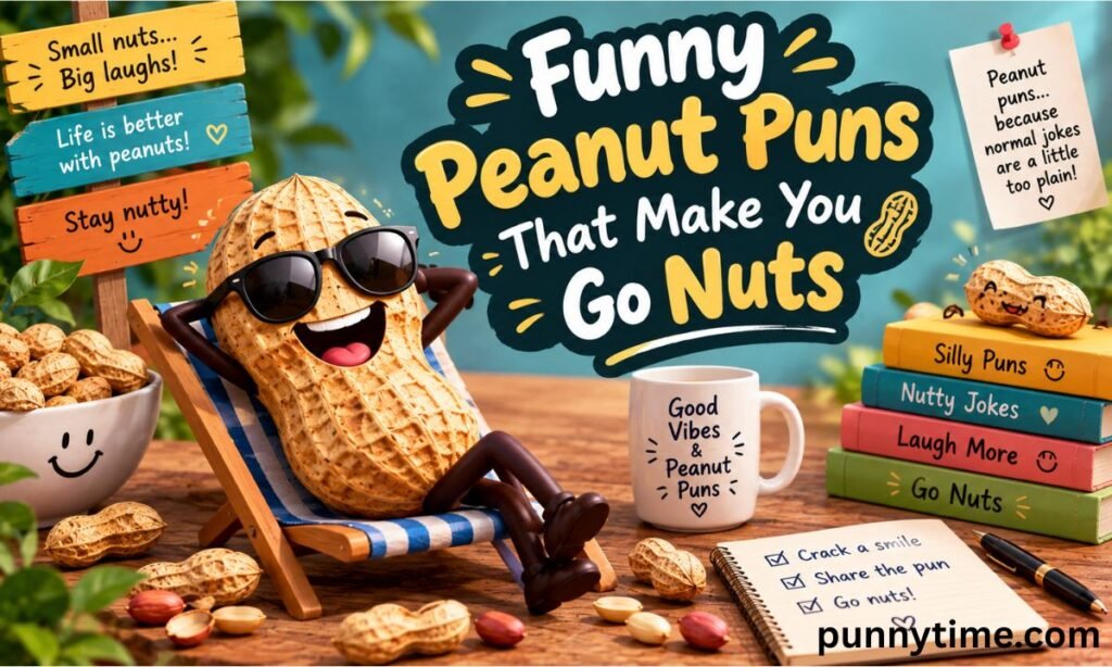 Funny Peanut Puns That Make You Go Nuts
