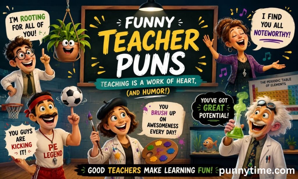 _Funny  Teacher Puns