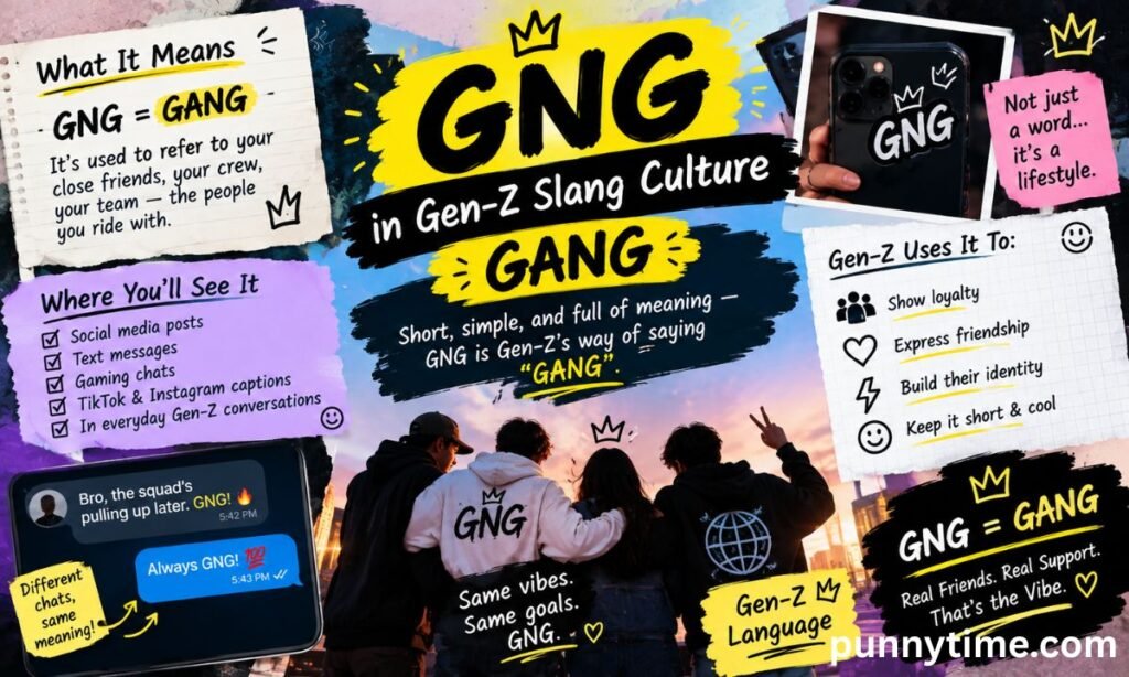 GNG in Gen-Z Slang Culture