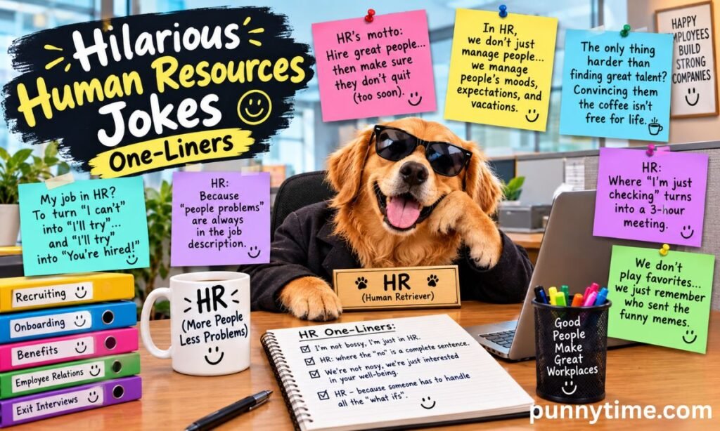 Hilarious Human Resources Jokes One-Liners