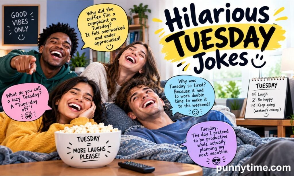 Hilarious Tuesday Jokes