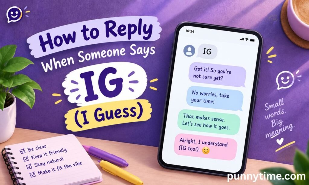 How to Reply When Someone Says IG