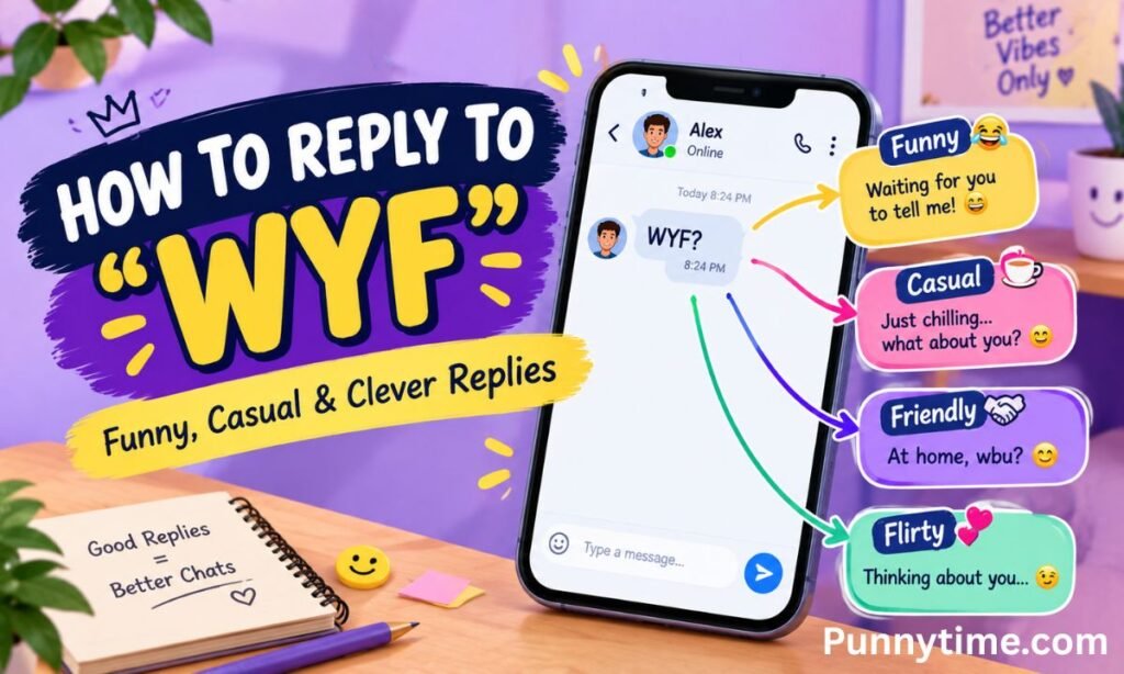 How to Reply When Someone Says WYF