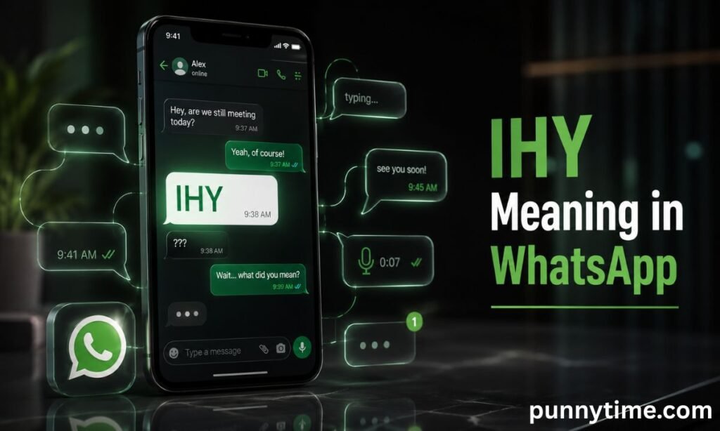 IHY Meaning in WhatsApp