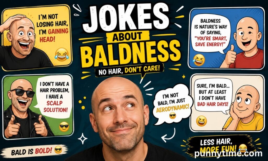 Jokes about Baldness