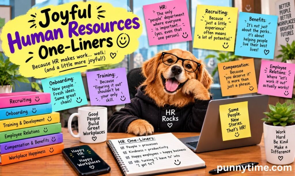 Joyful Human Resources One Liners