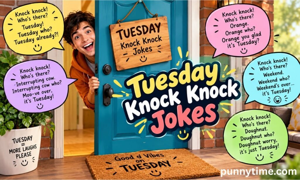 Knock Knock Jokes About Tuesday
