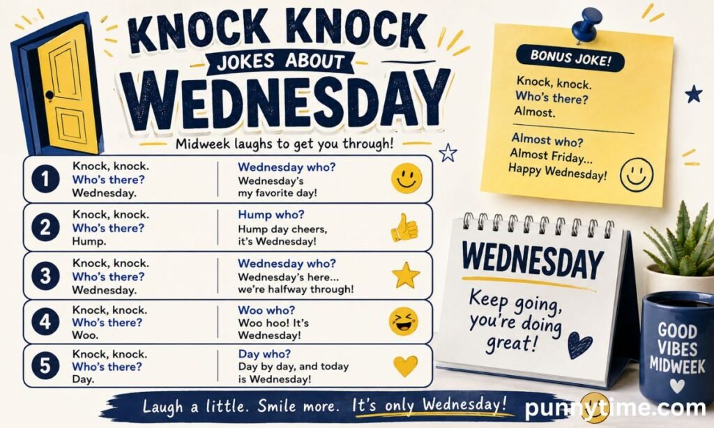 Knock Knock Jokes About Wednesday