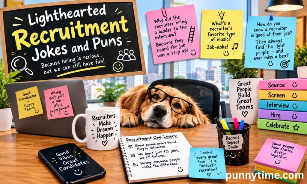 Lighthearted Recruitment Jokes and Puns