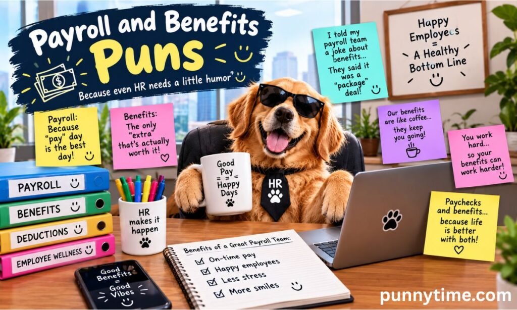 Payroll and Benefits Puns