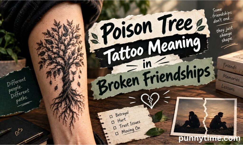 Poison Tree Tattoo Meaning in Broken Friendships