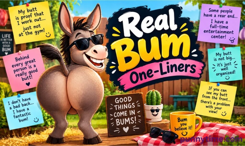 Real Bum One-Liners