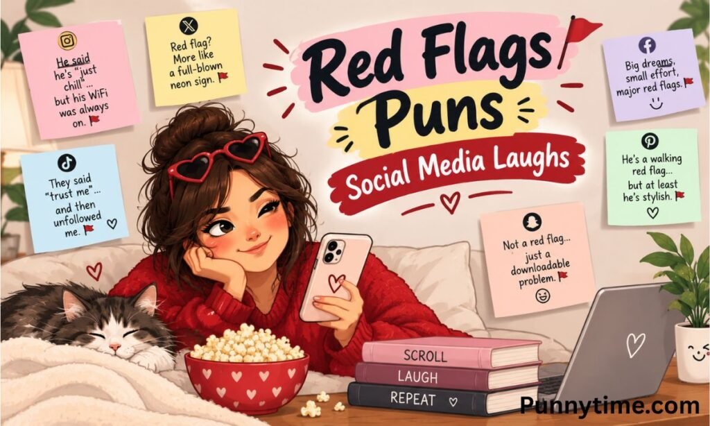 _Red Flags Puns Social Media