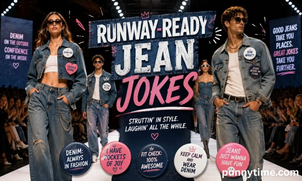 Runway-Ready Jean Jokes