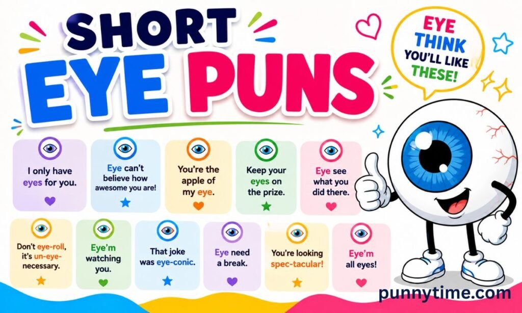 Short Eye Puns