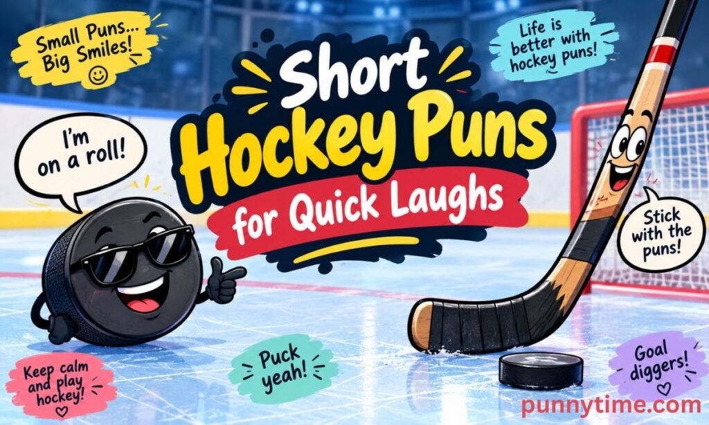 Short Hockey Puns for Quick Laughs