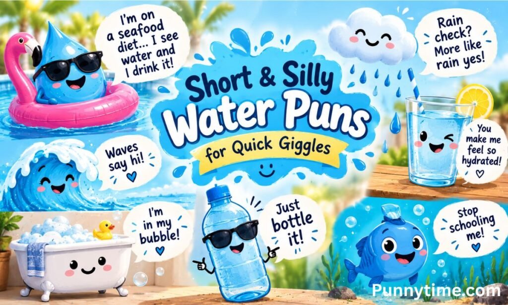 Short & Silly Water Puns for Quick Giggles