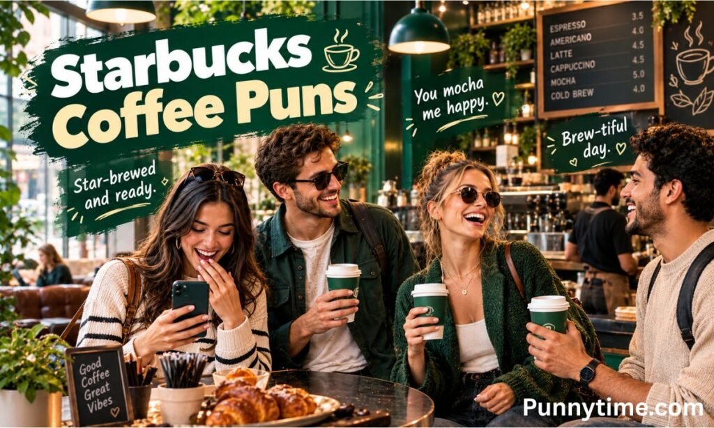 Starbucks Coffee Puns