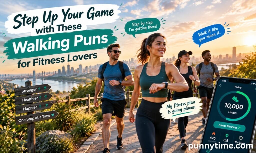 Step Up Your Game with These Walking Puns for Fitness Lover