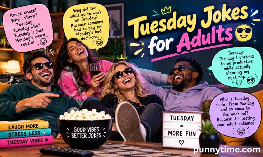 Tuesday Jokes for Adults
