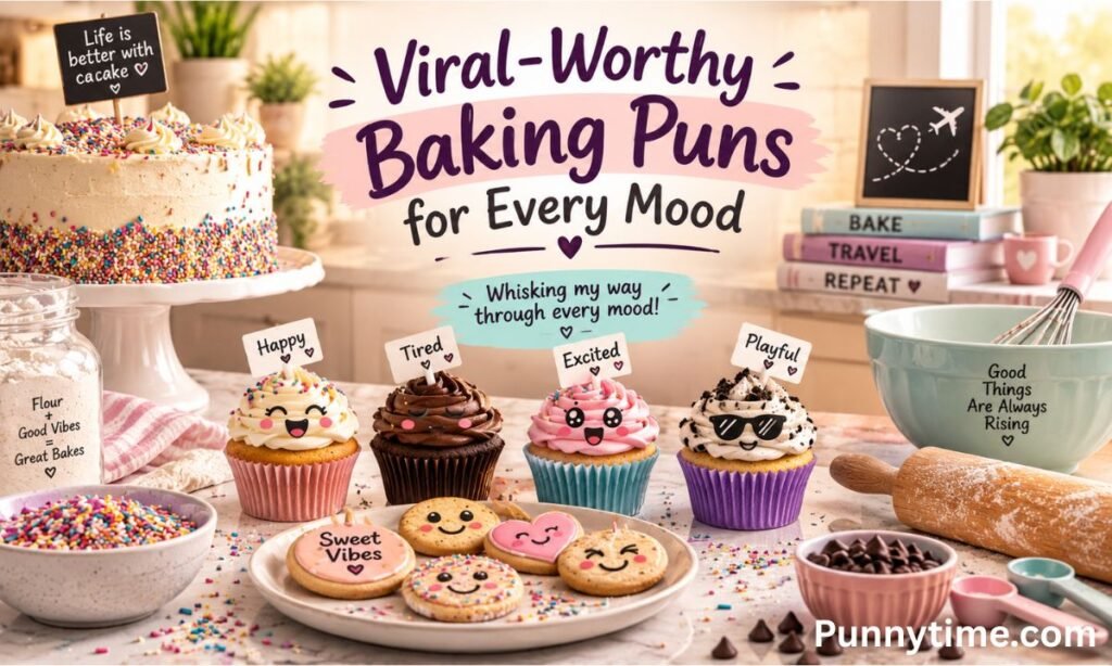 Viral-Worthy Baking Puns for Every Mood