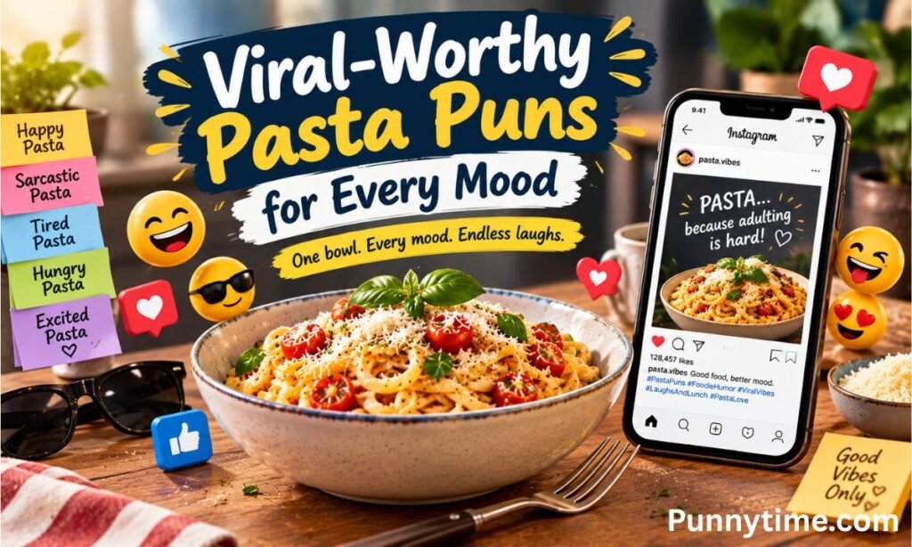 Viral-Worthy Pasta Puns for Every Mood