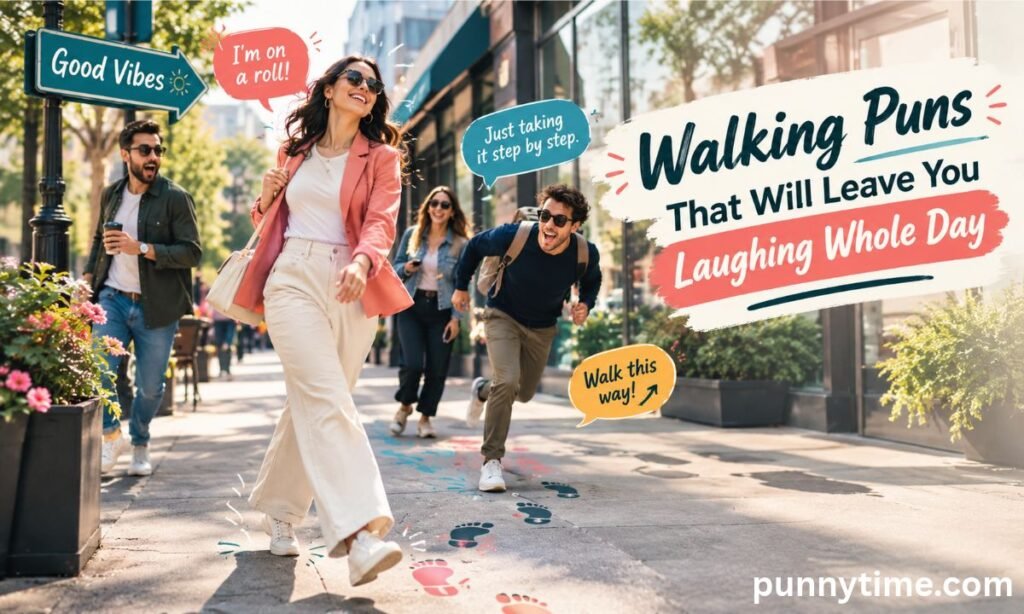 Walking Puns That Will Leave You Laughing Whole Day