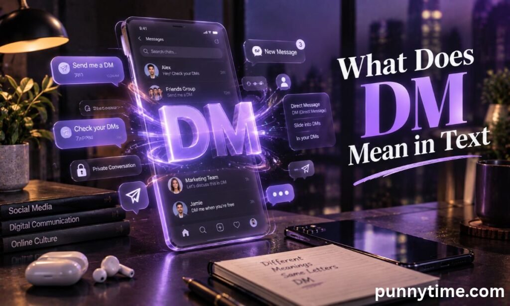 What Does DM Mean in Text