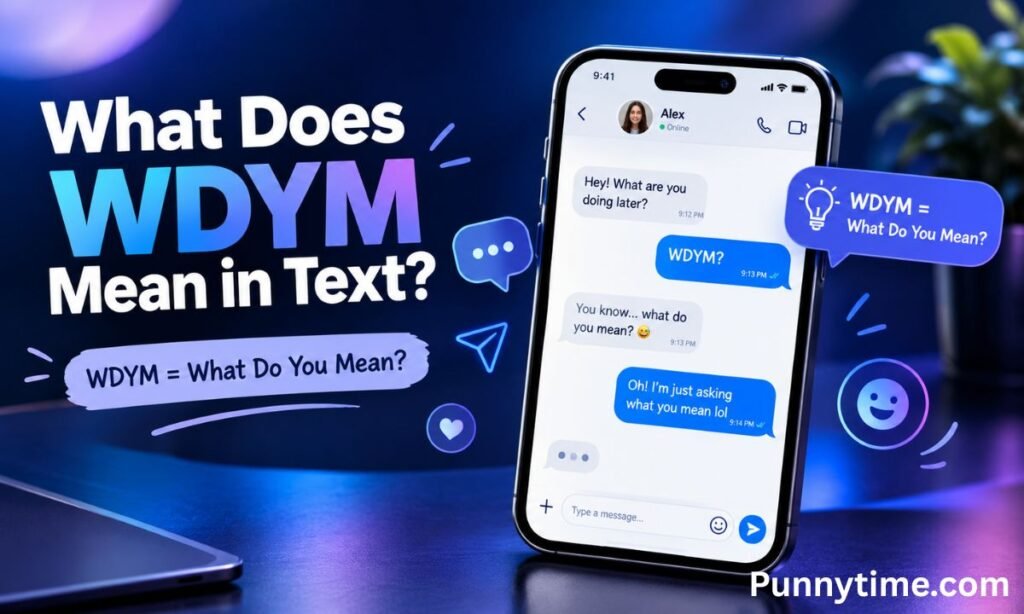 What Does WDYM Mean in Text
