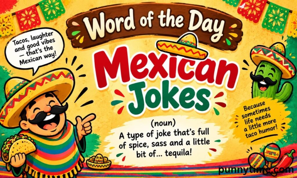 Word of the Day Mexican Jokes